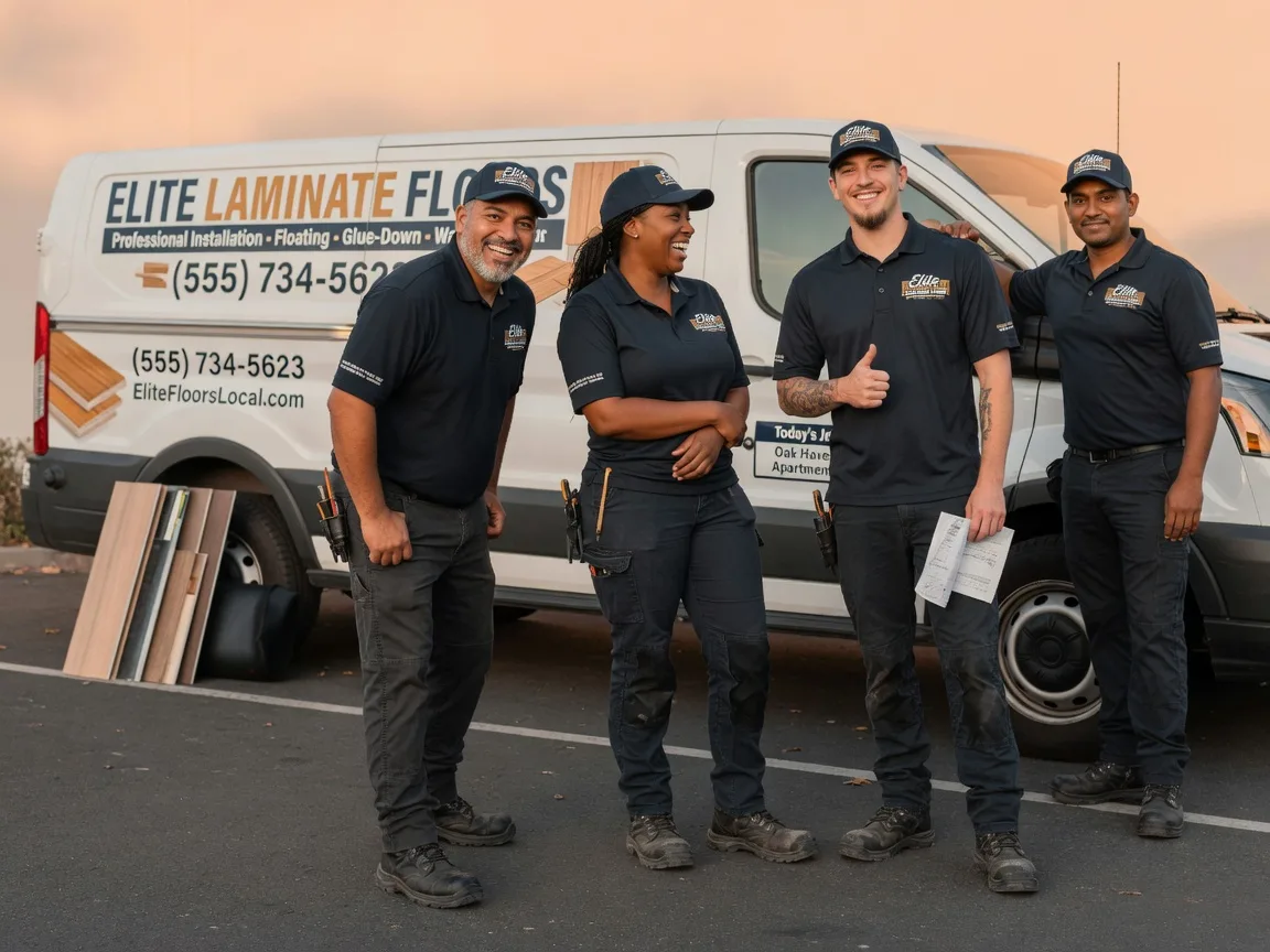 Laminate flooring installation company in Alger, MI